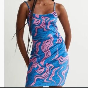 Velvet dress - H&M - size S